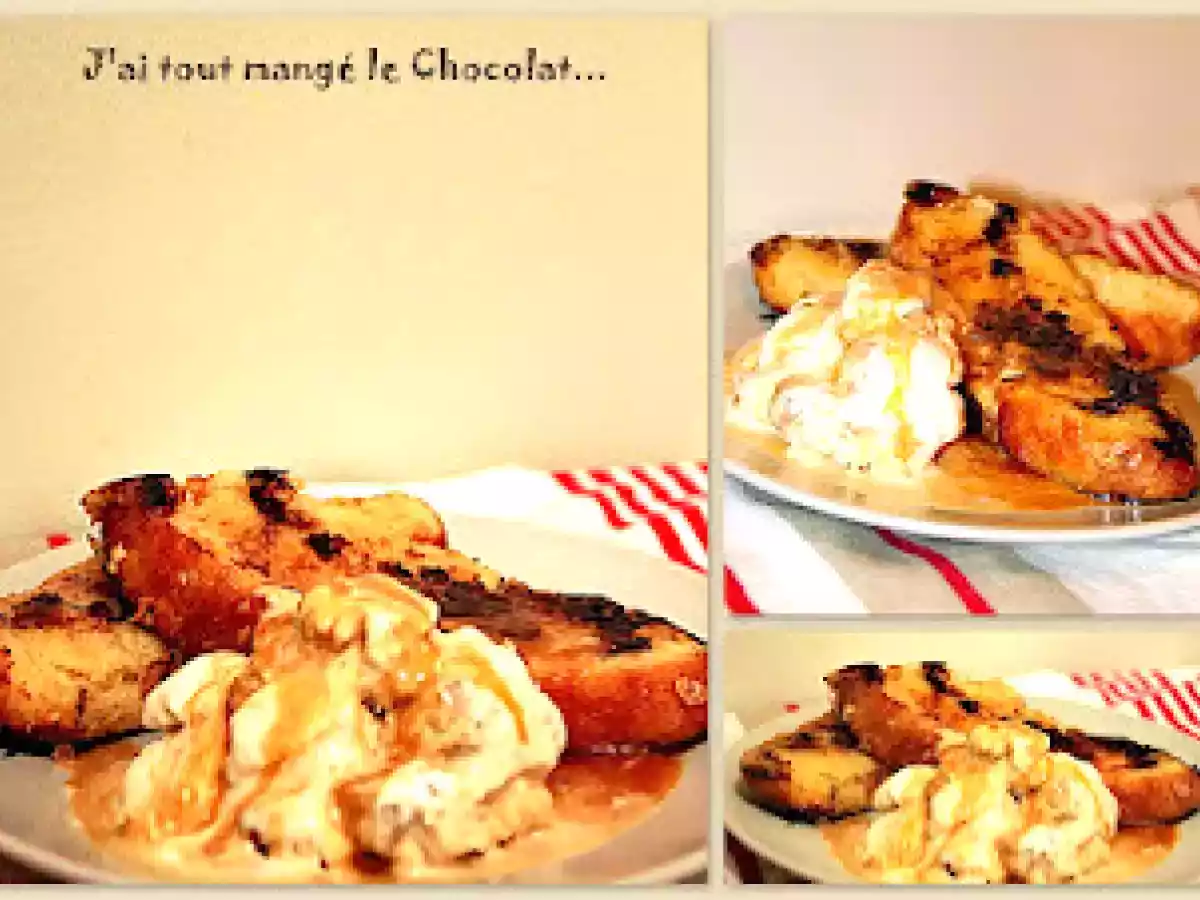 Brioche façon pain perdu