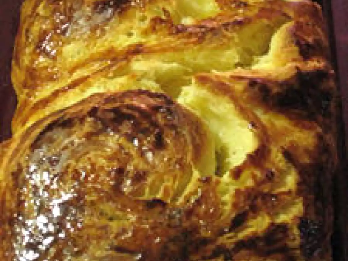 Brioche feuilletée, entre la brioche et le croissant.... une tuerie !