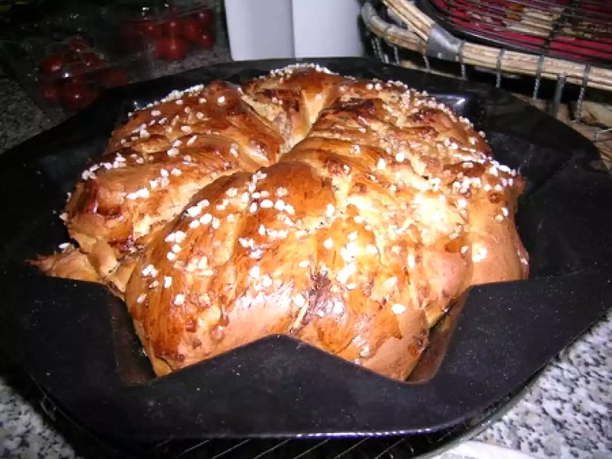 BRIOCHE FLEUR AU THERMOMIX
