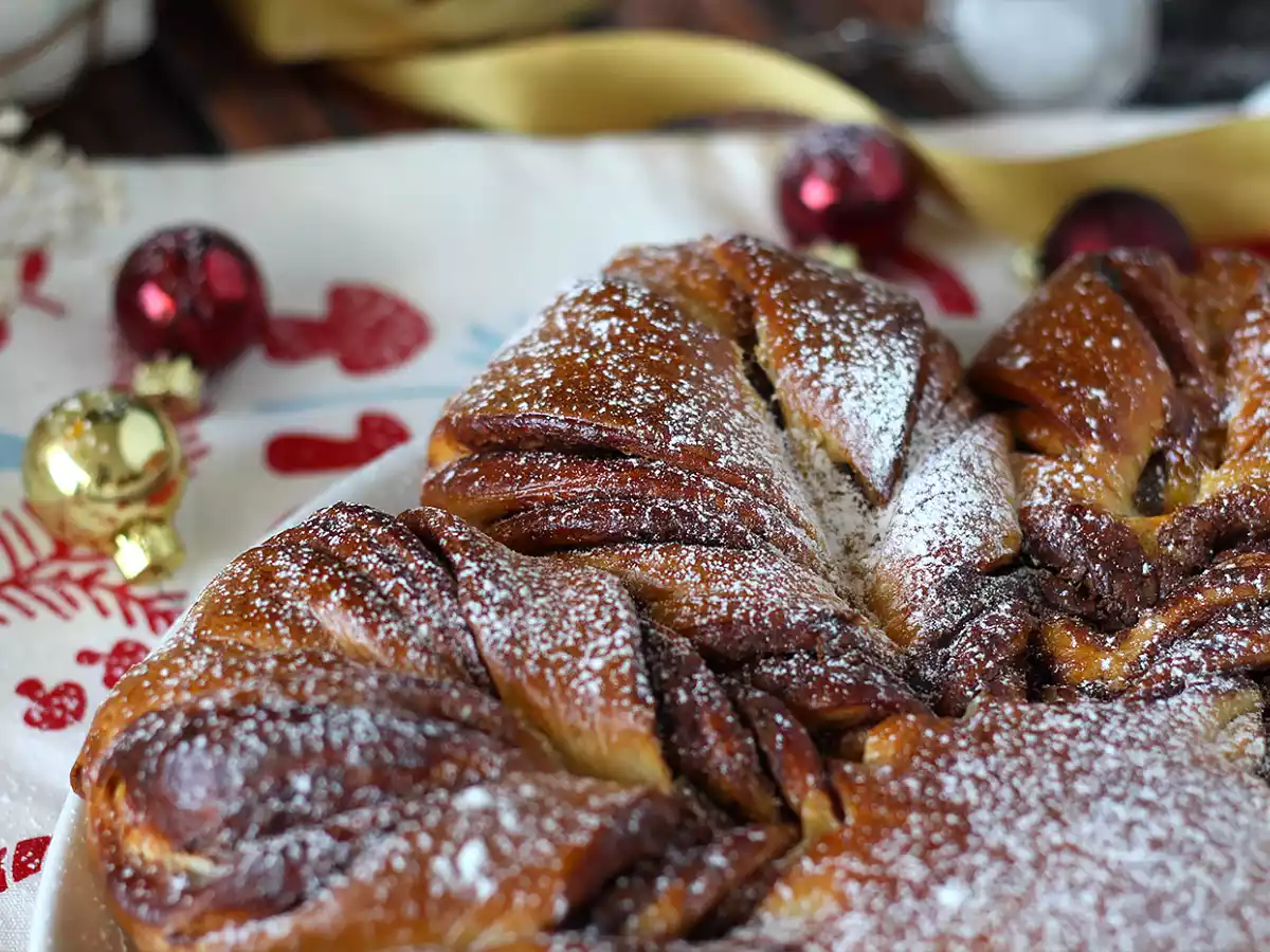 Brioche flocon à la pâte à tartiner - photo 4