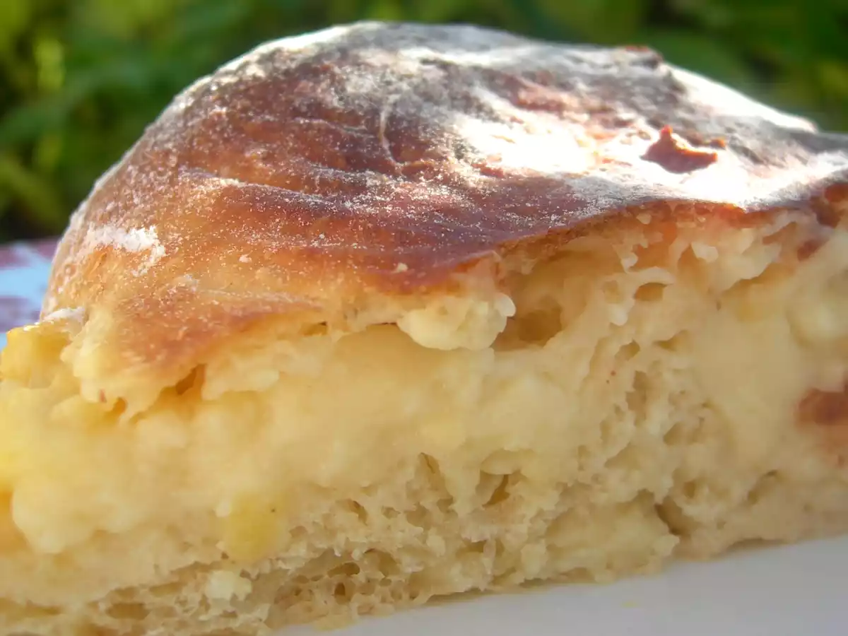 Brioche fourrée crème pâtissière et pépites de chocolat - photo 2