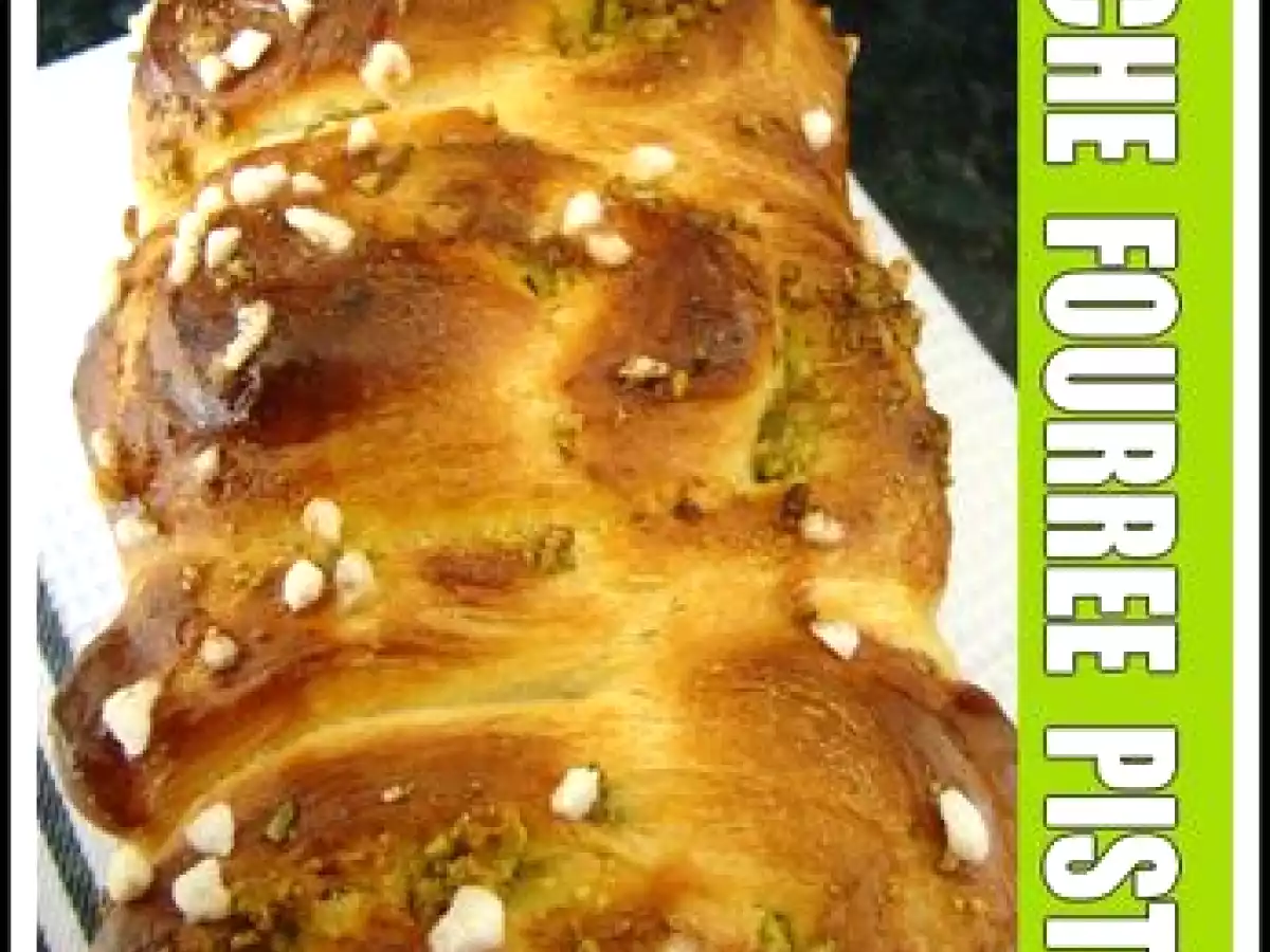 Brioche fourrée pistache