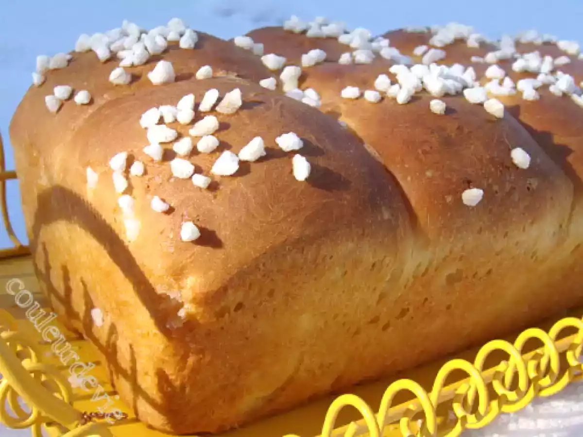 Brioche légère au yaourt
