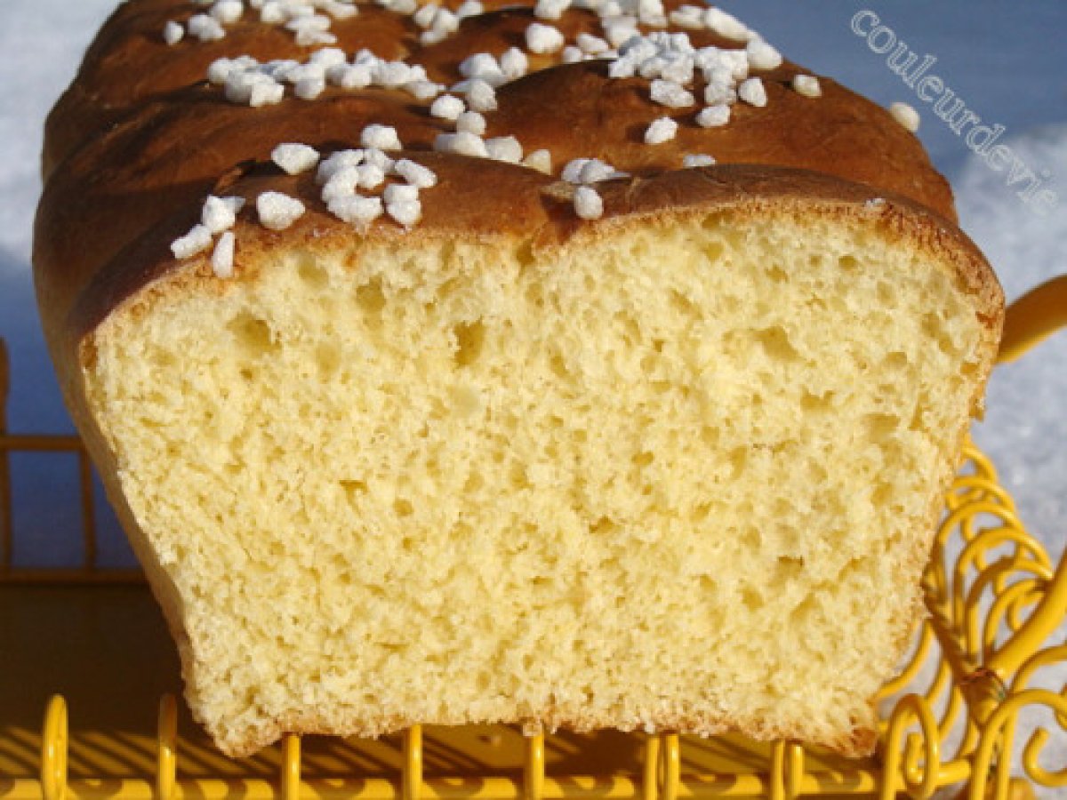 Recette de brioche légère au yaourt crémeux et moelleux