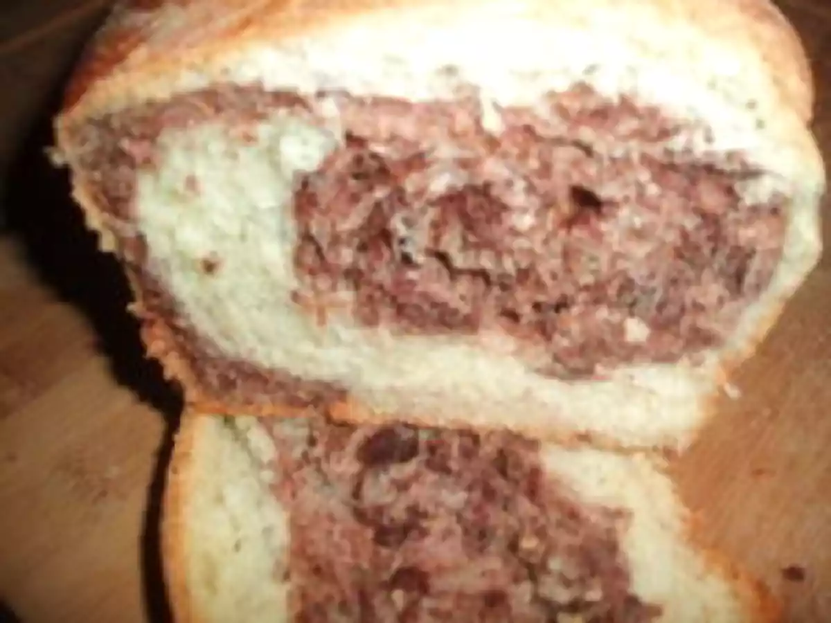 Brioche marbré vanille-chocolat