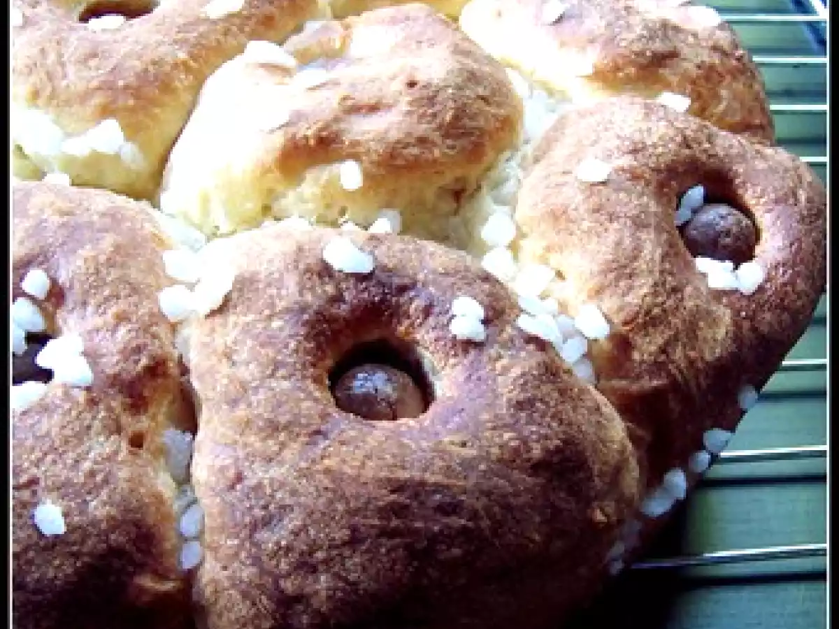 Brioche morave au Kinder Schokobon