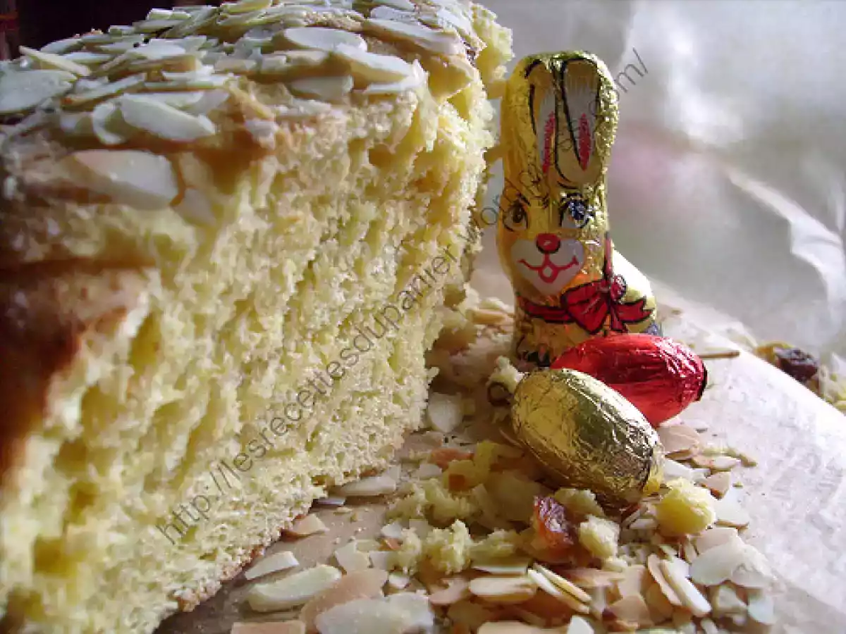 Brioche russe de Pâques / Koulitch