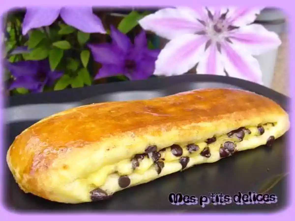 Brioche suisse à la crème pâtissière et aux pépites de chocolat - photo 3