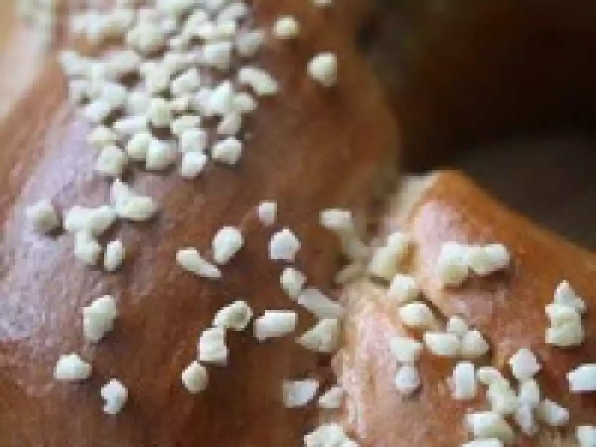Brioche torsadée aux raisins secs et amandes - photo 3