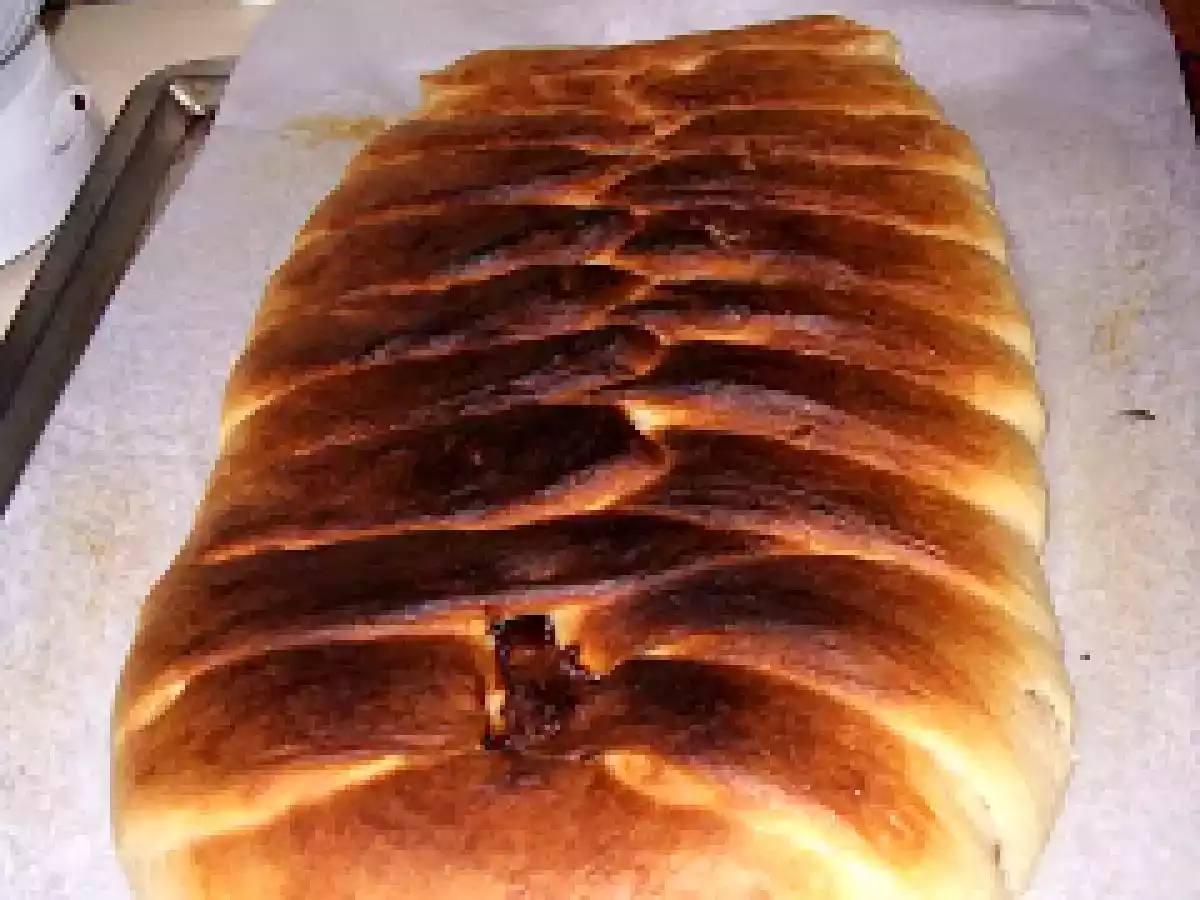 Brioche tressée au nutella.
