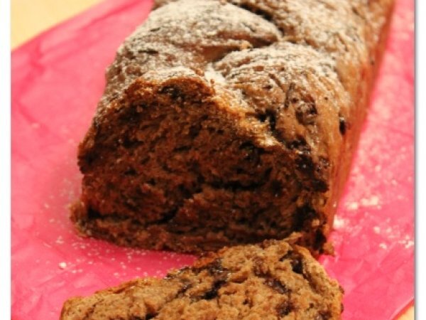 brioche tressee au chocolat brioche tressee au chocolat