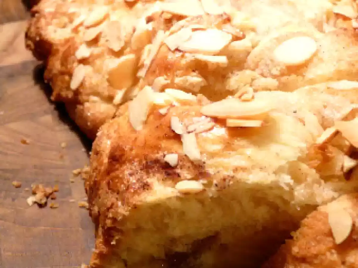 Brioche tressée danoise aux amandes et des photos de Hopenhagen pour le COP15