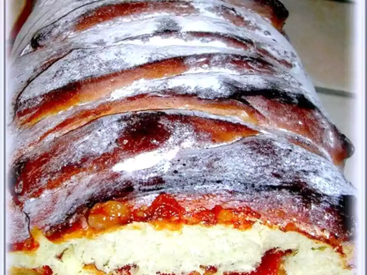 BRIOCHE TRESSEE FOURREE A LA CONFITURE - photo 2