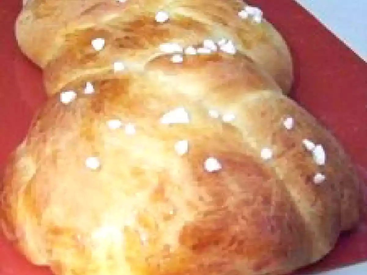 Brioche tressée trop bonne et trop moelleuse!