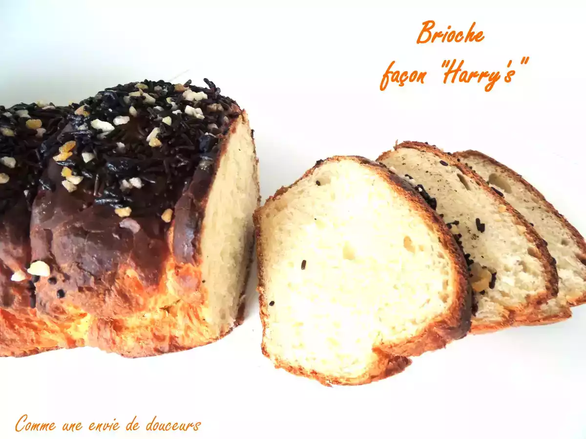 Brioche ultra moelleuse et fondante façon harry's