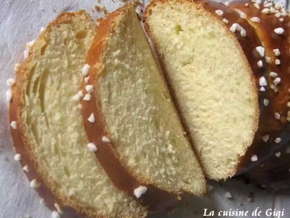 Brioche vendéenne en MAP