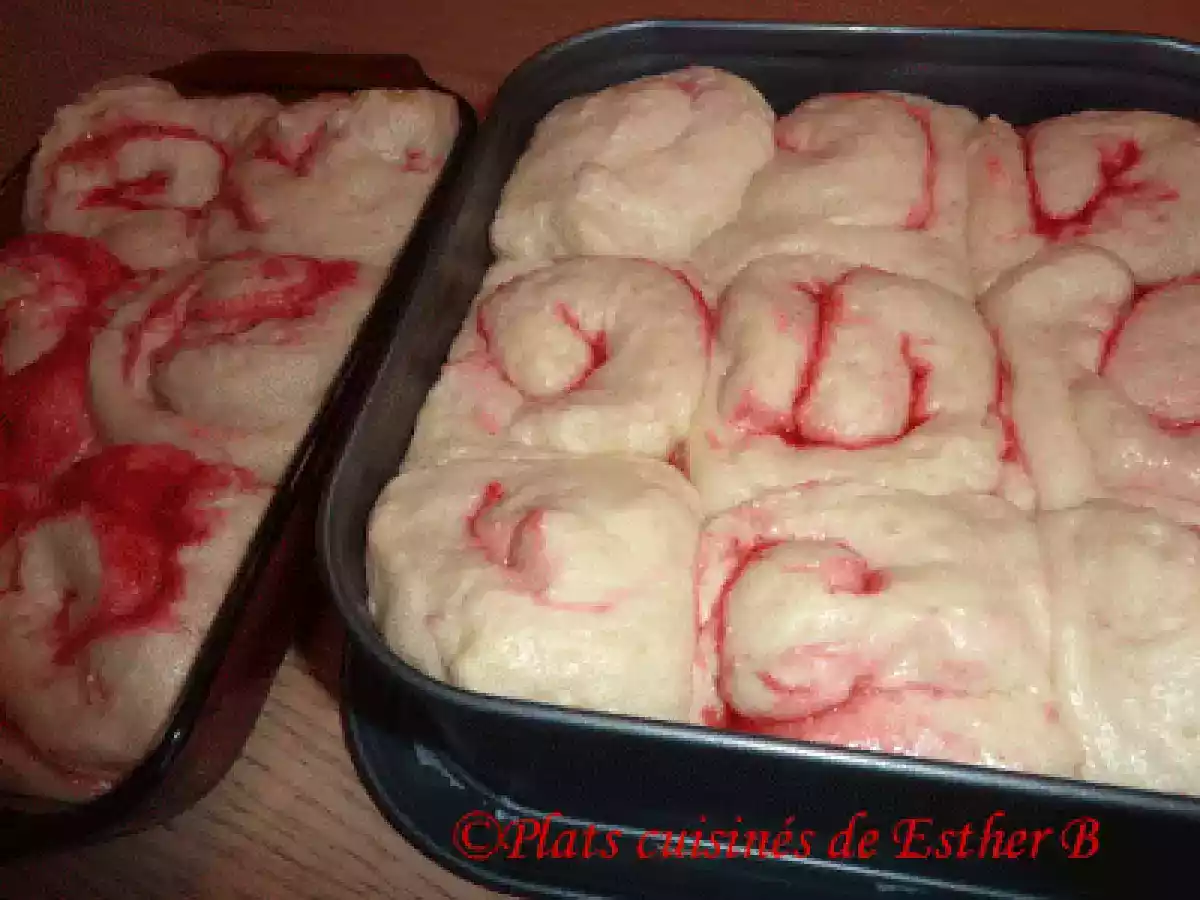 Brioches aux fraises