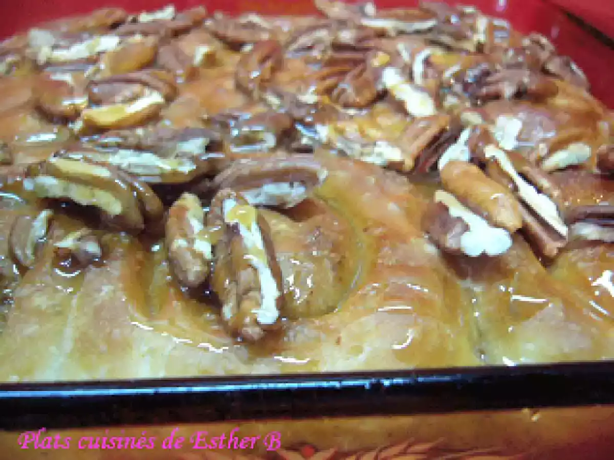 Brioches aux pacanes et au caramel - photo 2