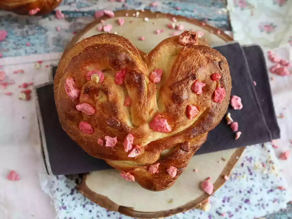 Brioches cœurs extra moelleuses pour la saint Valentin - photo 3