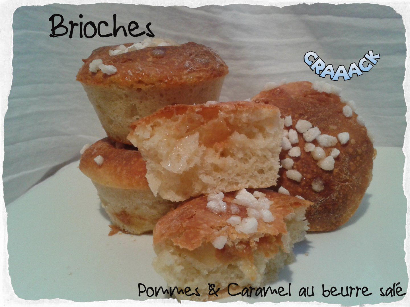 Brioches Pommes Caramel Beurre Sale Recette Ptitchef