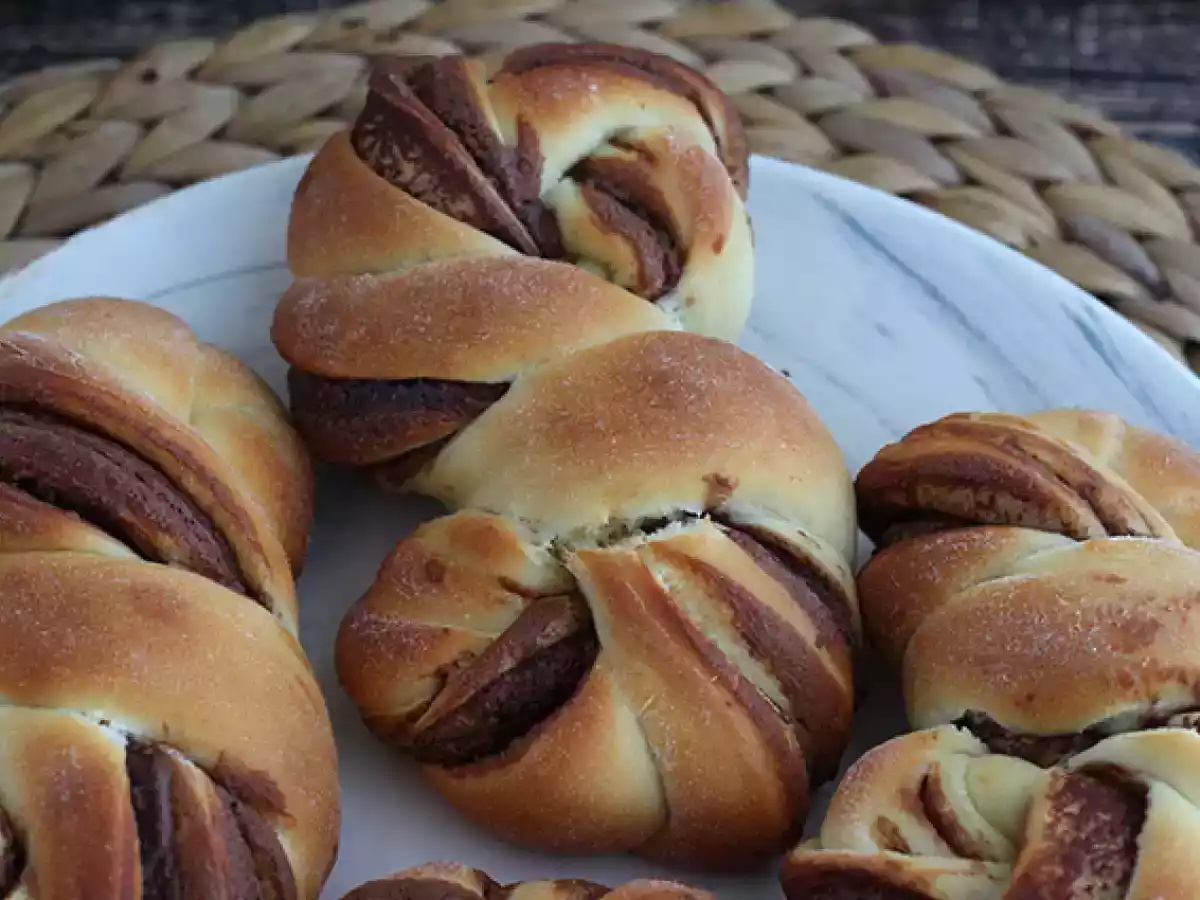 Brioches tressées au Nutella - photo 3