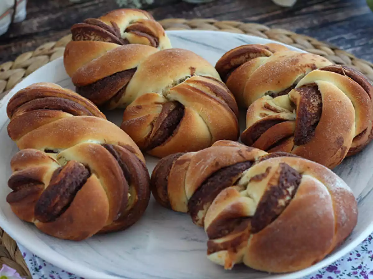 Brioches tressées au Nutella - photo 2