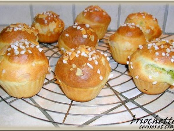 Briochettes A La Creme Halva Pistache Ou Confiture De Lait Recette Ptitchef