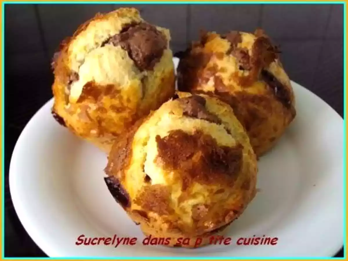 Briochettes au nutella et éclats de crêpes dentelle