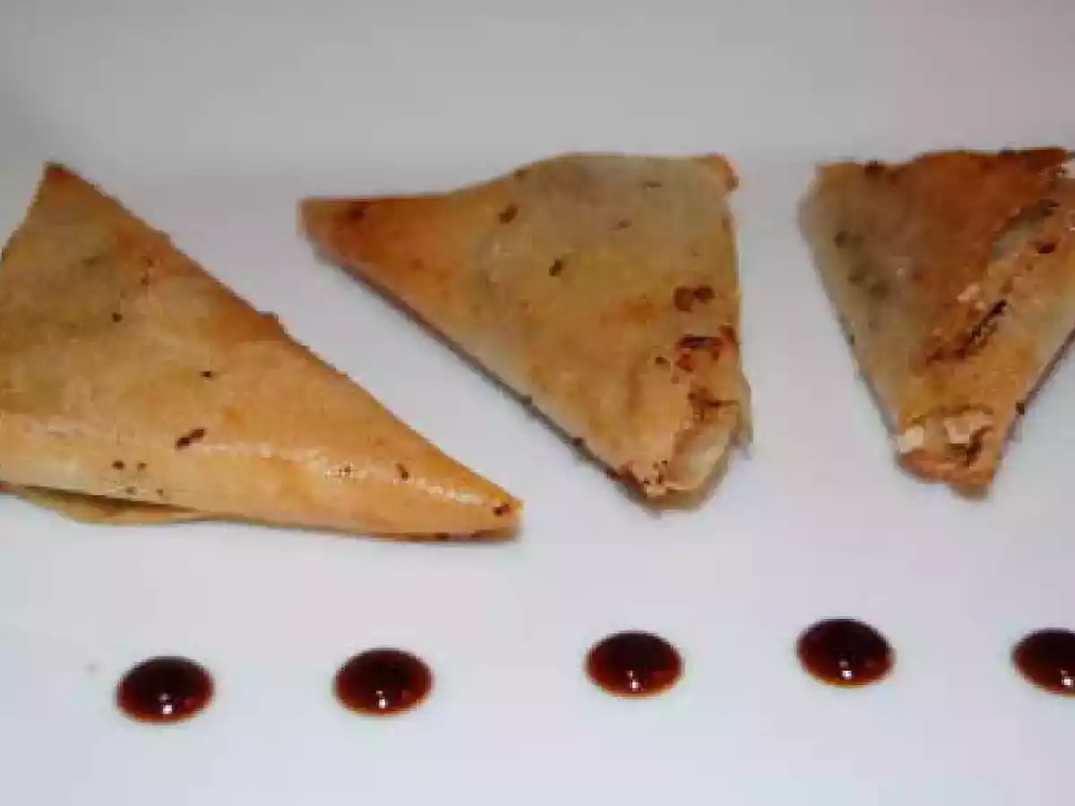 briouate viande haché, chêvre miel - photo 2