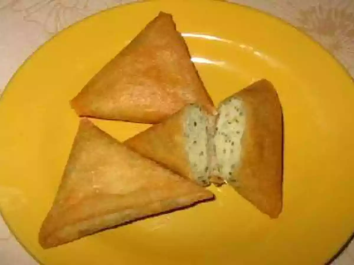 Briouates aux pommes de terre et fromage