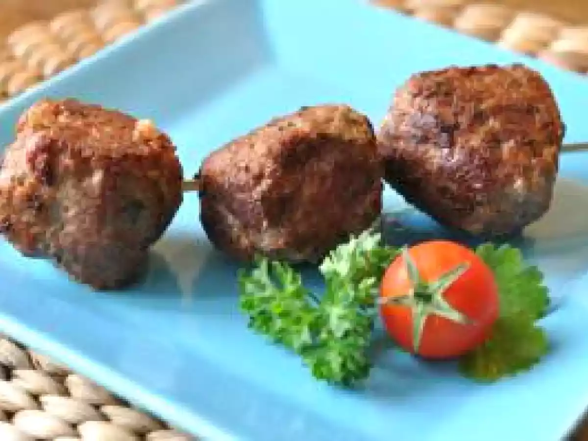 Brochettes d'agneau à la grecque