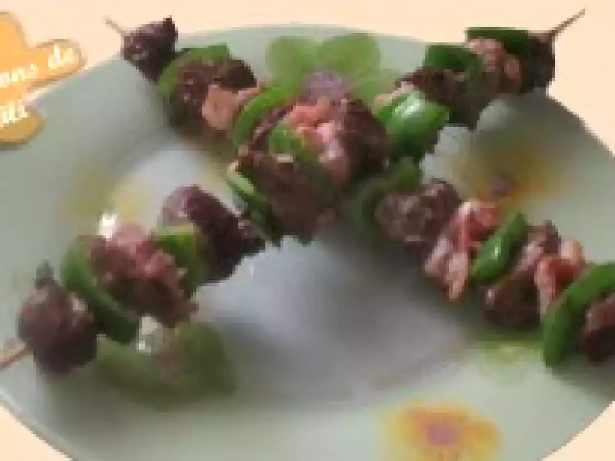 Brochettes de boeuf au paprika