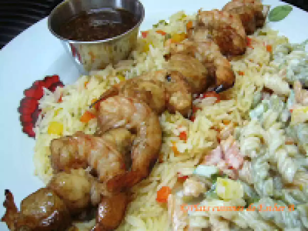 Brochettes de crevettes et de pétoncles - photo 2