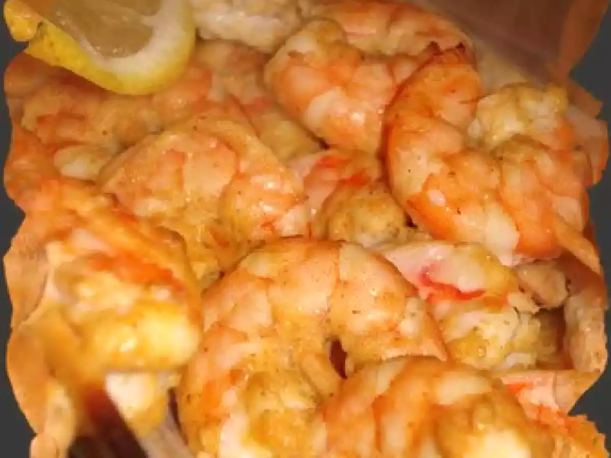 Brochettes de crevettes Tandoori