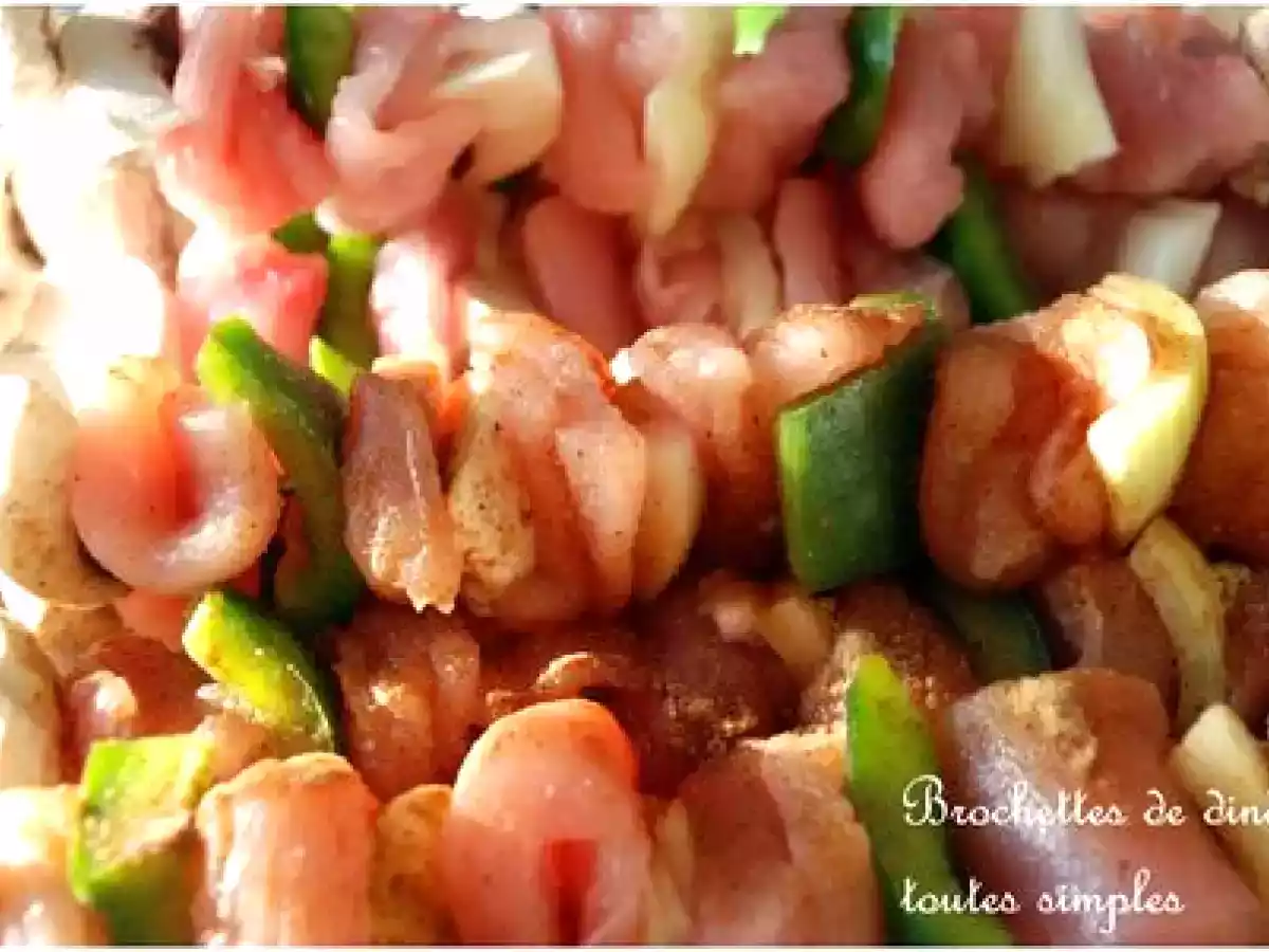Brochettes de dinde maison toutes simples - photo 2