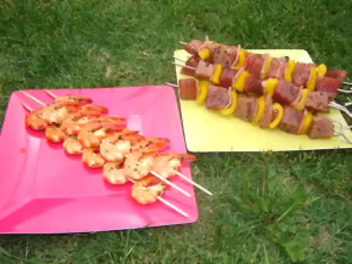 Brochettes de la mer pour BBQ de fête des mères - photo 2