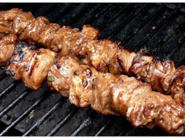 Brochettes de porc barbecue - Recette Ptitchef