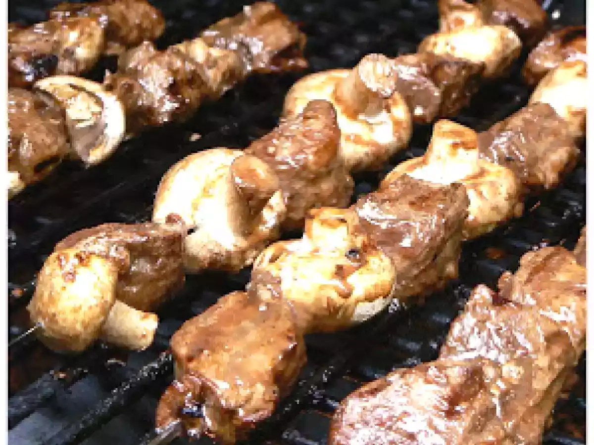Brochettes de porc (marinade)