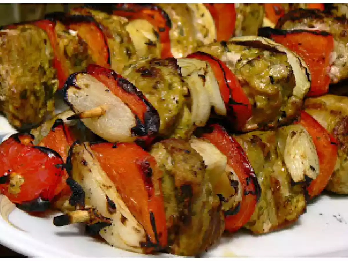 Brochettes de porc souvlaki