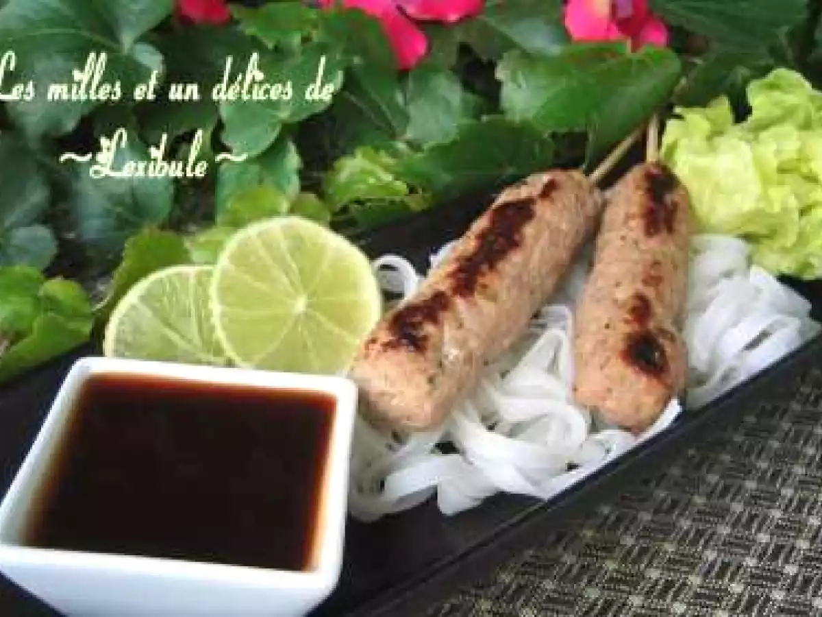Brochettes de porc vietnamiennes