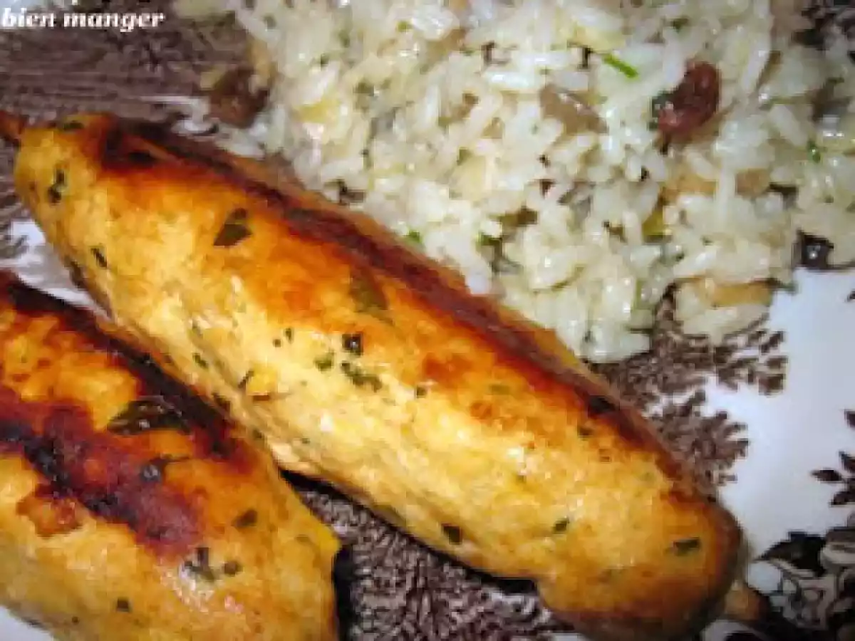Brochettes de poulet à la marocaine