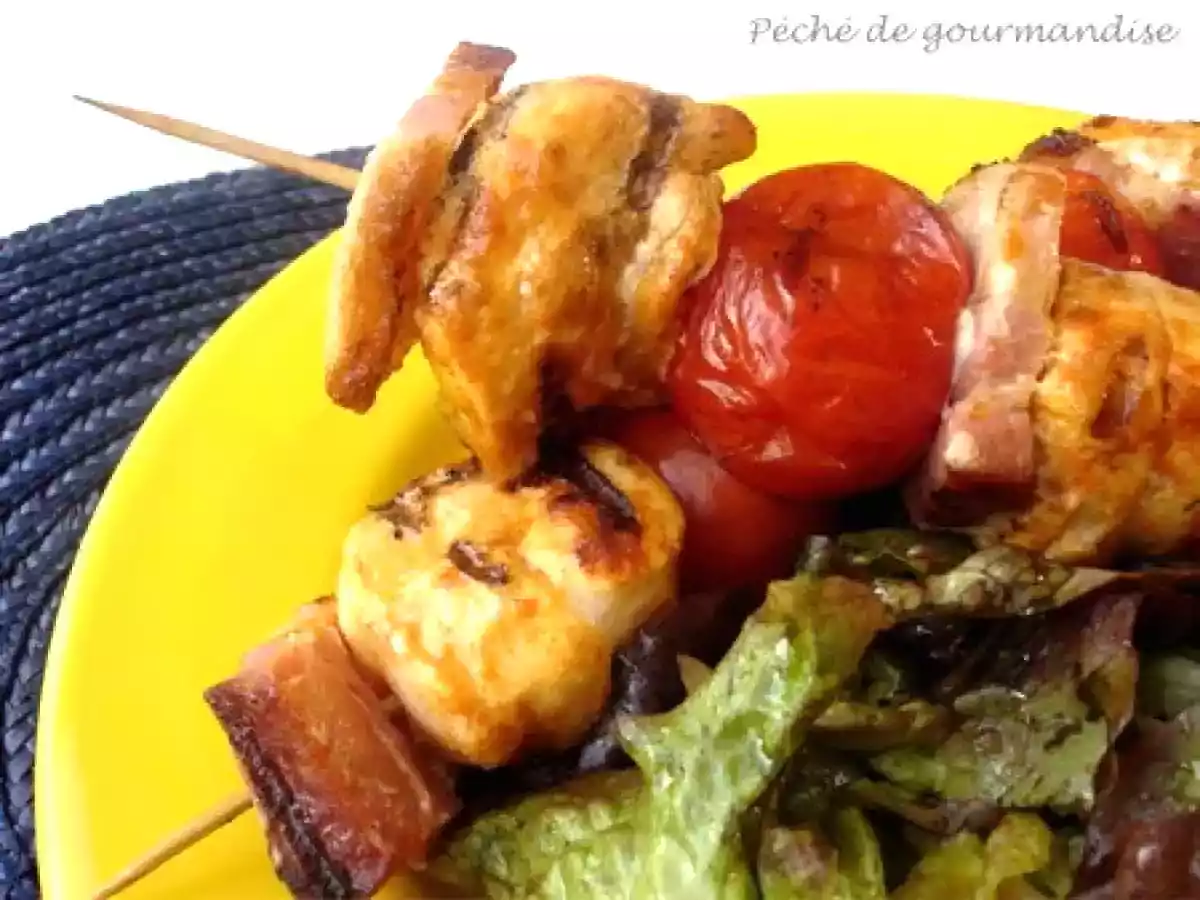 Brochettes de poulet au paprika - photo 2