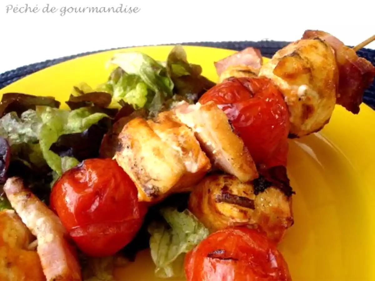Brochettes de poulet au paprika - photo 3