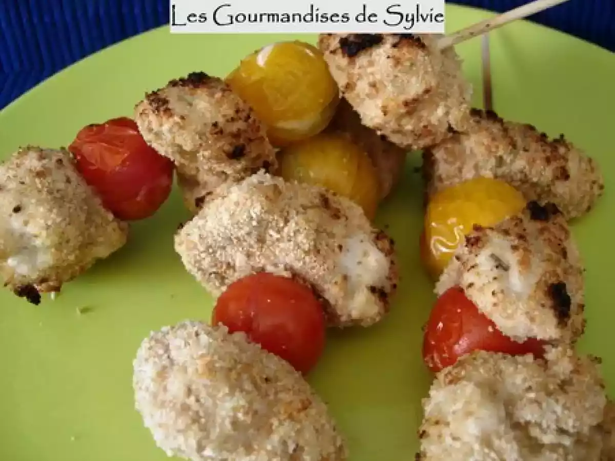 Brochettes de Poulet Mariné aux Herbes