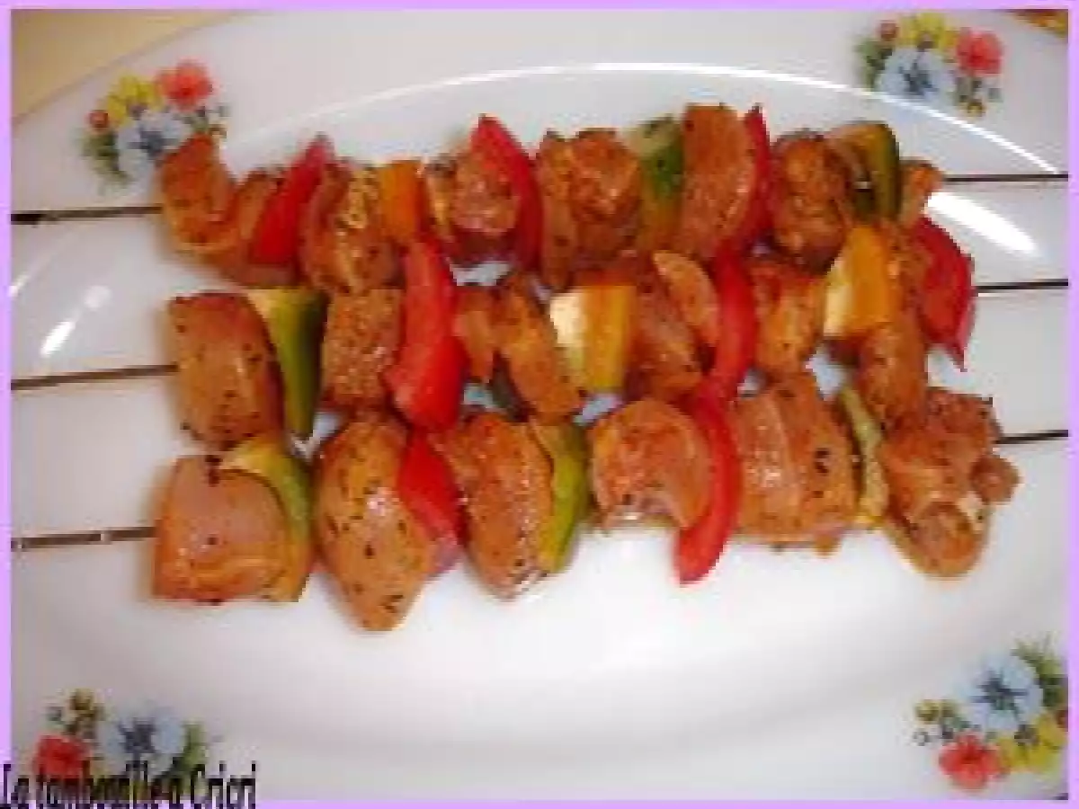 Brochettes de poulet marinées - photo 2