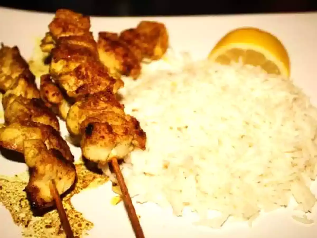 Brochettes de poulet marinées au souvenir de la Guadeloupe