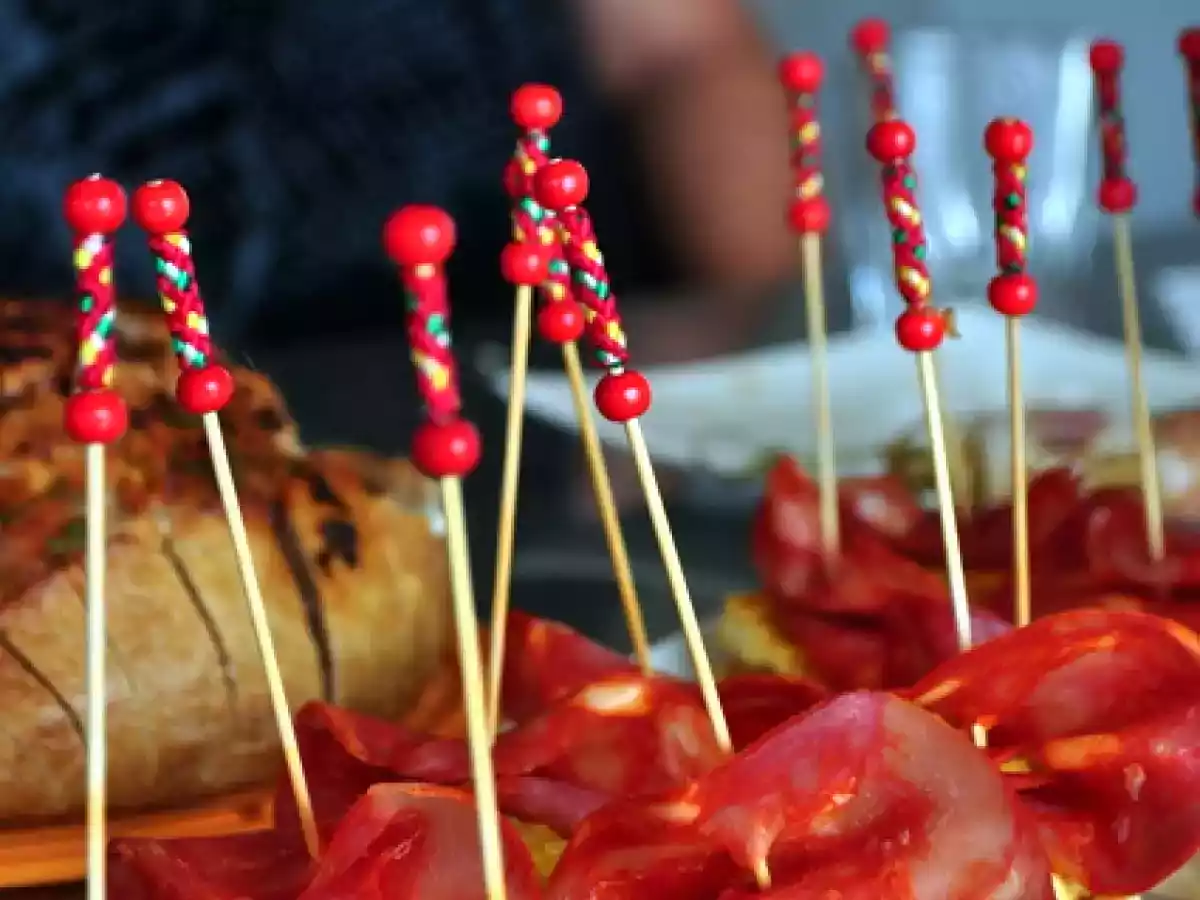 Brochettes gambas serrano – Tortillas Chorizo - photo 2