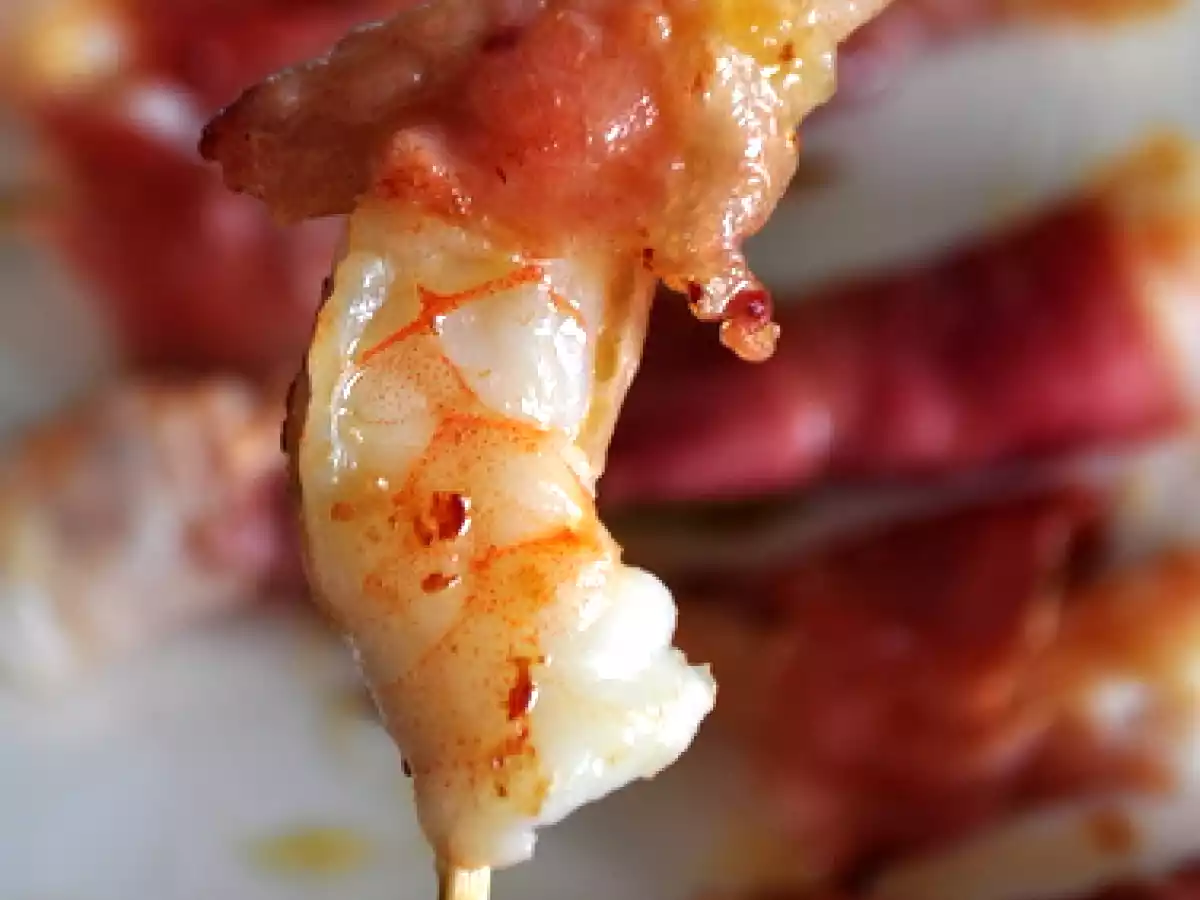 Brochettes gambas serrano – Tortillas Chorizo - photo 5