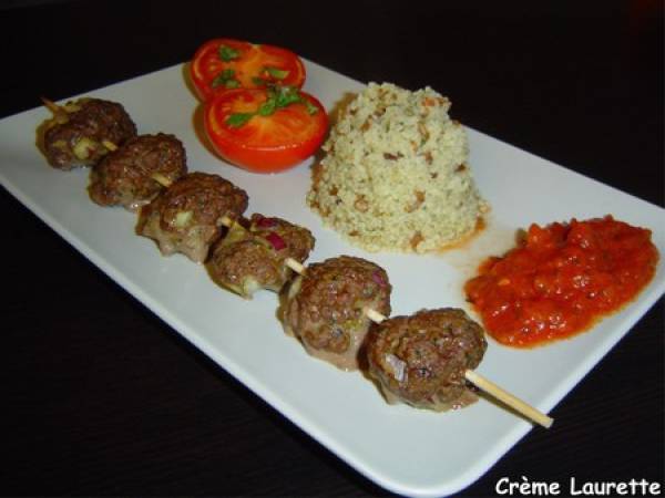 Brochettes kefta de boeuf