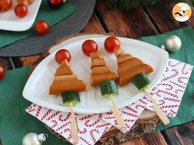 Brochettes sapins knackis: l'apéritif extra facile et rapide pour Noël!, photo 3
